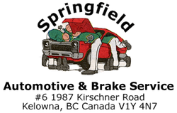 Springfield Auto Repair &amp; Brake Service Kelowna BC V1Y 4N7
